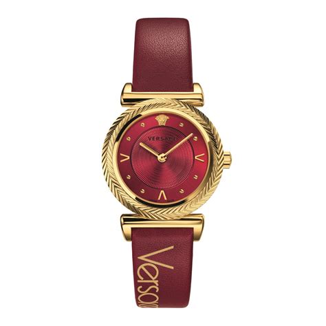 versace v motif watch